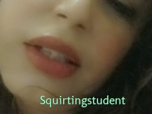 Squirtingstudent